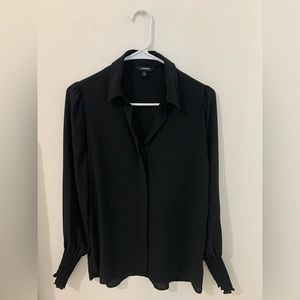 Express Long Sleeve Button Down shirt Size XS